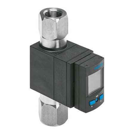 Festo Flow Sensor SFAW-100-TG34-E-PNLK-PNVBA-M12 SFAW-100-TG34-E-PNLK-PNVBA-M12